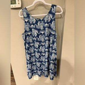 Lilly Pulitzer Kristen Swing Dress Size XL